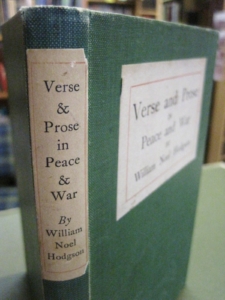 William Noel Hodgson-Spine